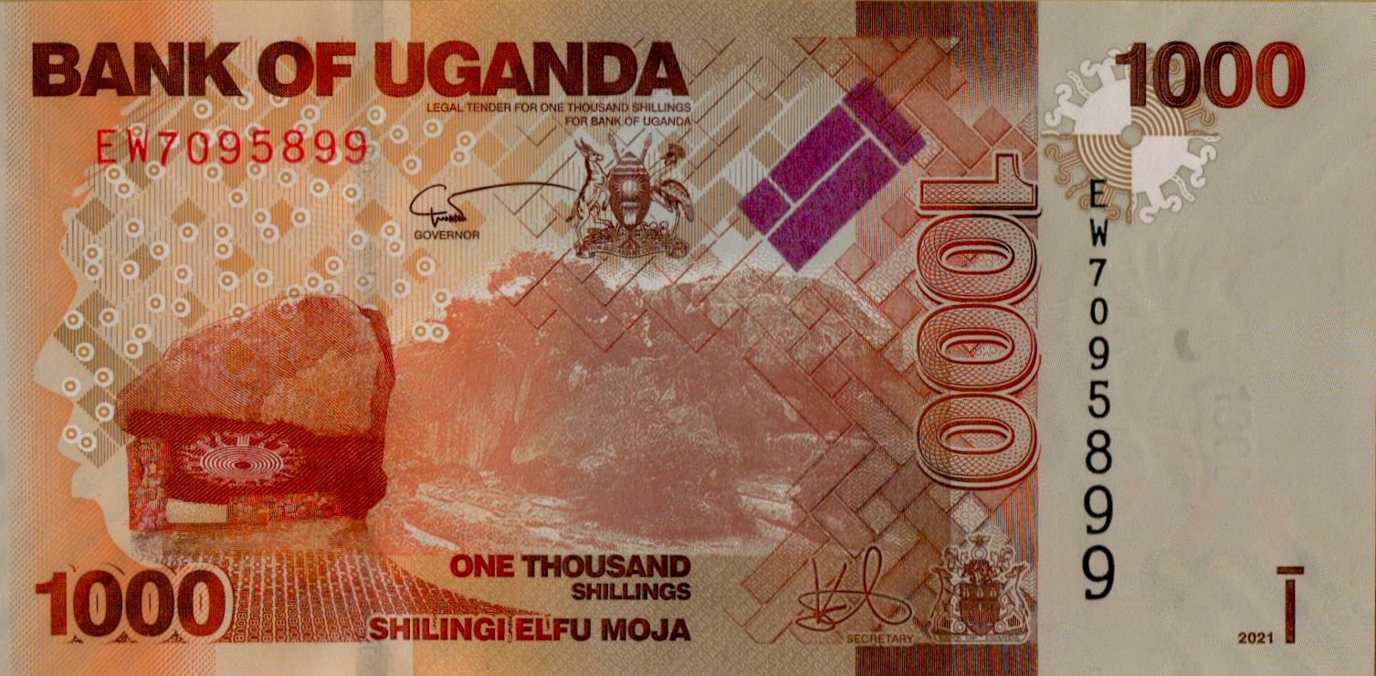 Uganda 1000 2021 UNC P-49/f